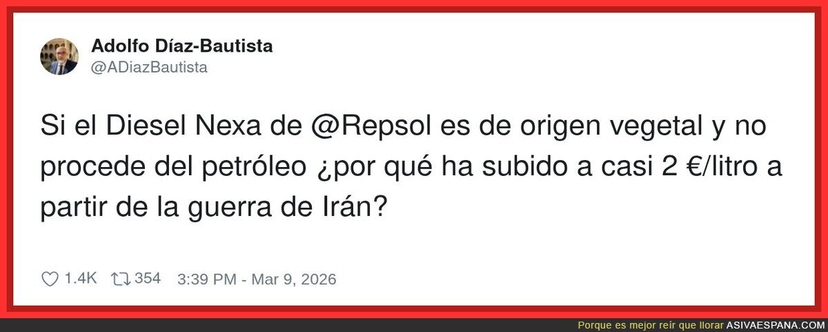 Es vegetal, s&iacute;&hellip; pero lo riegan con geopol&iacute;tica