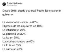 Todo sube menos mi sueldo, que debe de estar en modo avi&oacute;n desde 2018