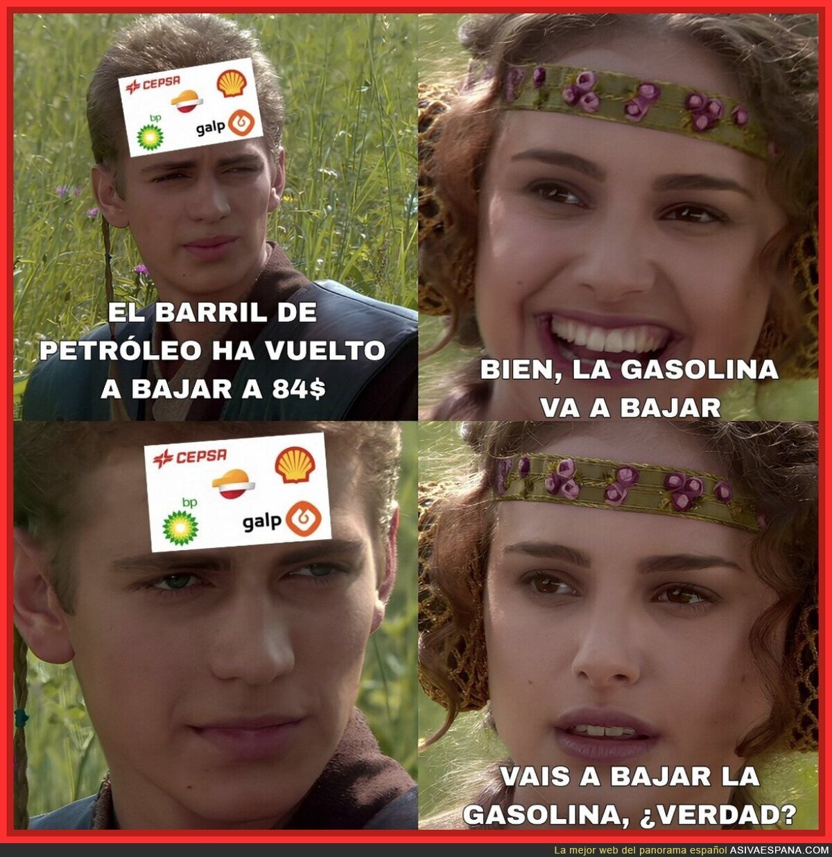 Baja el barril, s&iacute;&hellip; y mi gasolina se queda en &lsquo;modo premium&rsquo; por si acaso