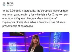 Ay pobre, perdi&oacute; la Esperanza, le vendr&aacute; bien un cambio de Aries