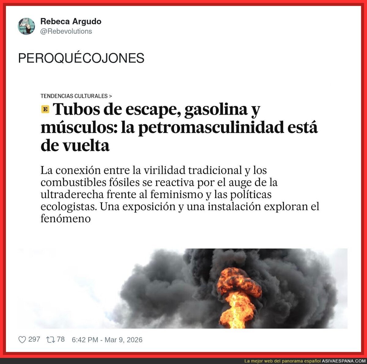 El d&iacute;a que le pusieron nombre acad&eacute;mico a oler a gasolina y creerse Vin Diesel