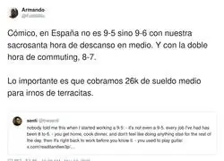 Lo del 9-5 no se lo cree nadie