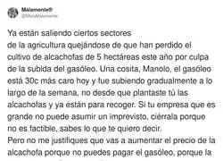 La guerra empez&oacute; hace 11 d&iacute;as, pero tu excusa lleva en el tractor desde 2003
