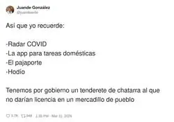 Dinero para el primo de turno