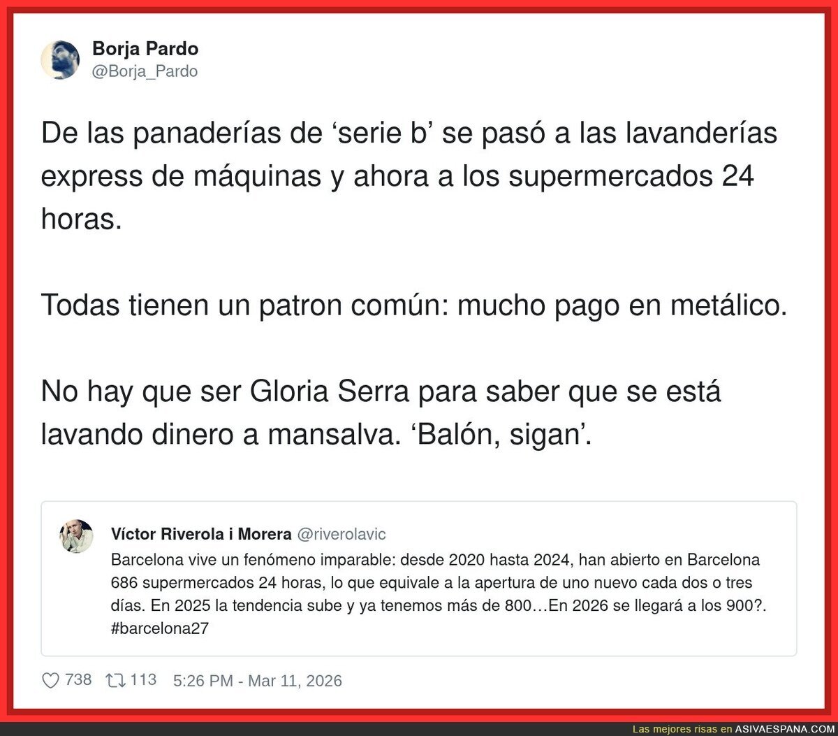 Barcelona: abren un 24h cada dos d&iacute;as&hellip; pero el dat&aacute;fono siempre &ldquo;est&aacute; roto&rdquo;