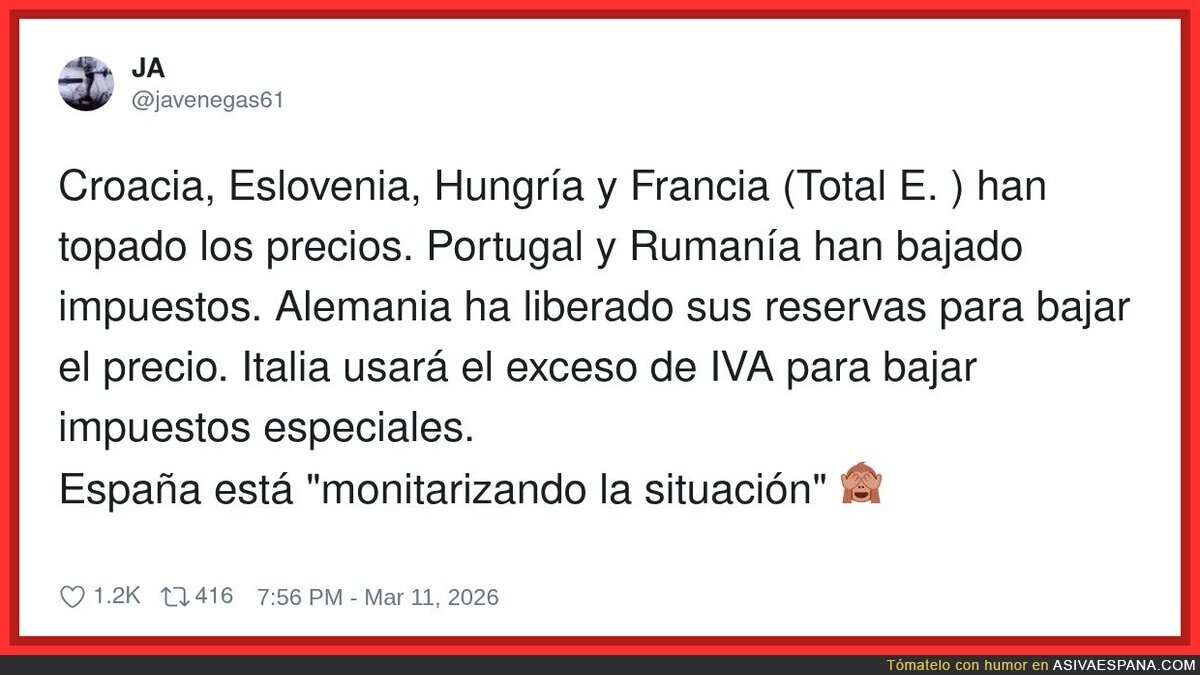 Media Europa apagando el fuego y Espa&ntilde;a: &laquo;tranqui, que yo lo grabo&raquo;