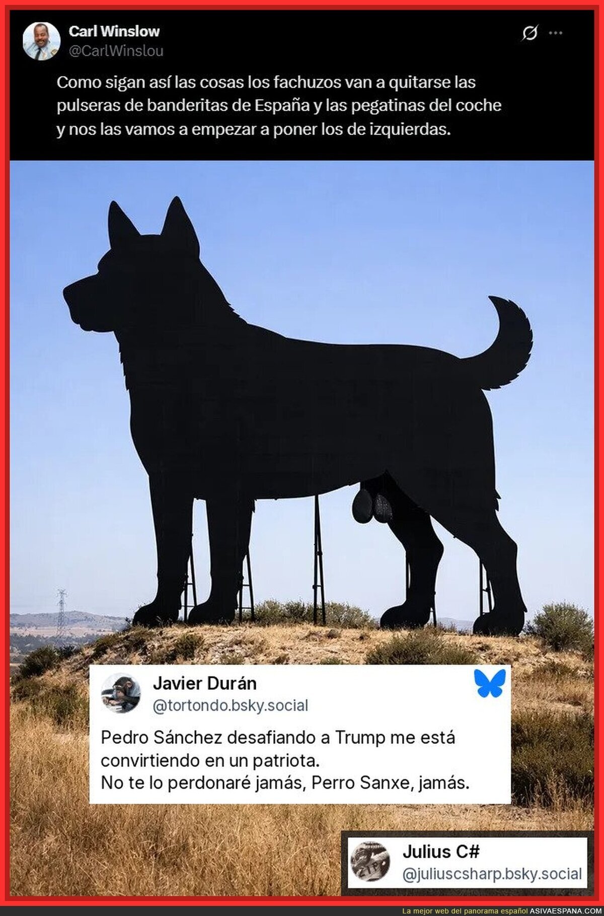 Pedro S&aacute;nchez tiene confundidos a los patriotas de pulsera