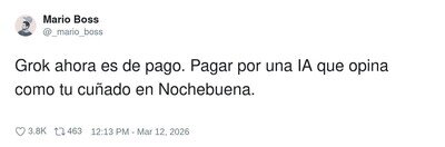 Pagar una suscripci&oacute;n para que una IA te d&eacute; la chapa como tu cu&ntilde;ado en Nochebuena