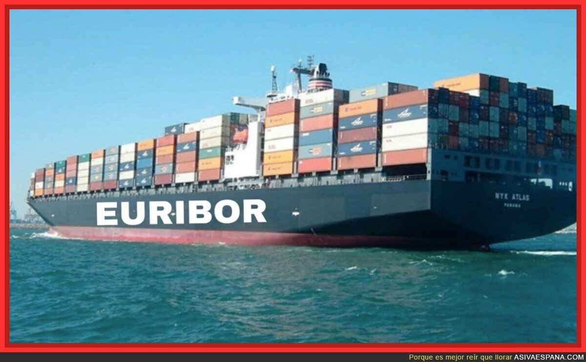 Los barcos de Euribor atascados en el estrecho de Ormuz