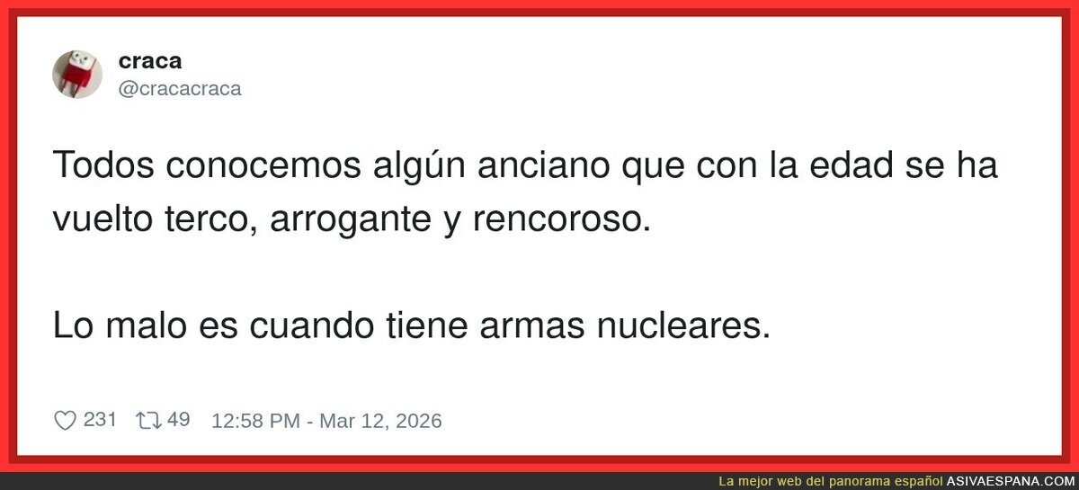 Creo que sé de quién hablas