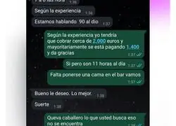 &ldquo;Seg&uacute;n la experiencia&rdquo; = seg&uacute;n lo que aguantes sin morirte