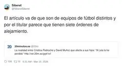 El asco del periodismo de nuestro pa&iacute;s, dejando a entender cosas totalmente distintas a lo que son