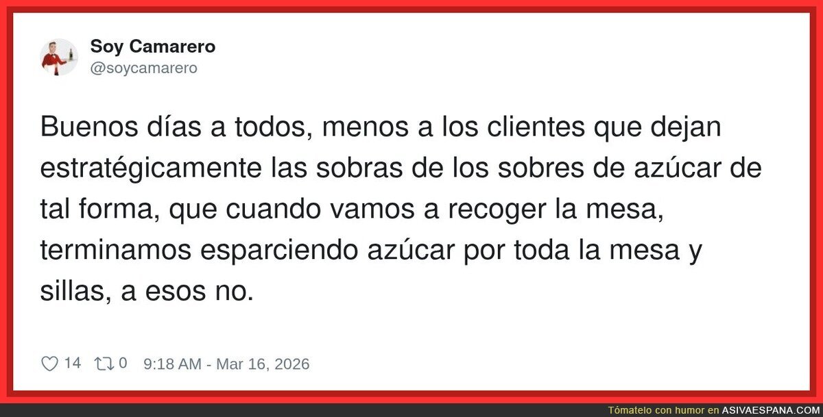Hay gente que no toma caf&eacute;: hace manualidades con el az&uacute;car