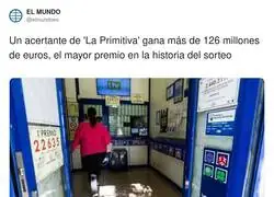 A m&iacute; me toca el reintegro y ya me creo Warren Buffett