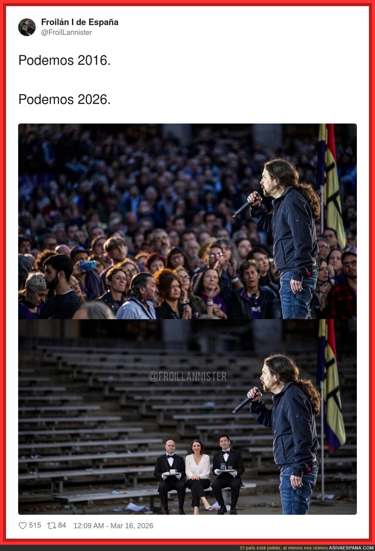 Diez a&ntilde;os peleando contra el sistema y al final te aplauden los camareros