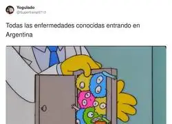 Argentina sali&eacute;ndose de la OMS y los virus: "Bueno, pues entramos por la puerta de atr&aacute;s"