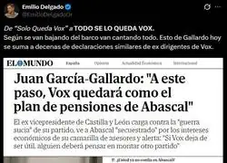 No falla: es salir de Vox y denunciar el mamoneo que tienen dentro