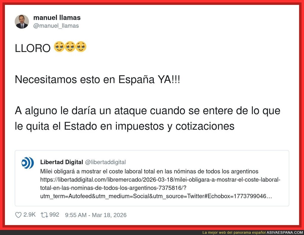 En Espa&ntilde;a no ver&iacute;as el coste laboral en la n&oacute;mina&hellip; se nos cae el relato