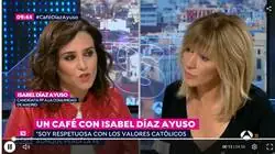 Ayuso: "Perd&iacute; la fe a los 9 a&ntilde;os. Milito en el PP y no quedo para ir a misa, entre otras cosas porque yo no soy creyente".