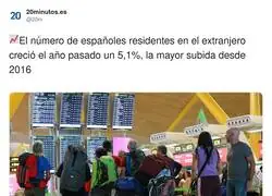 Espa&ntilde;a exportando espa&ntilde;oles como si fueran naranjas: r&eacute;cord otra vez