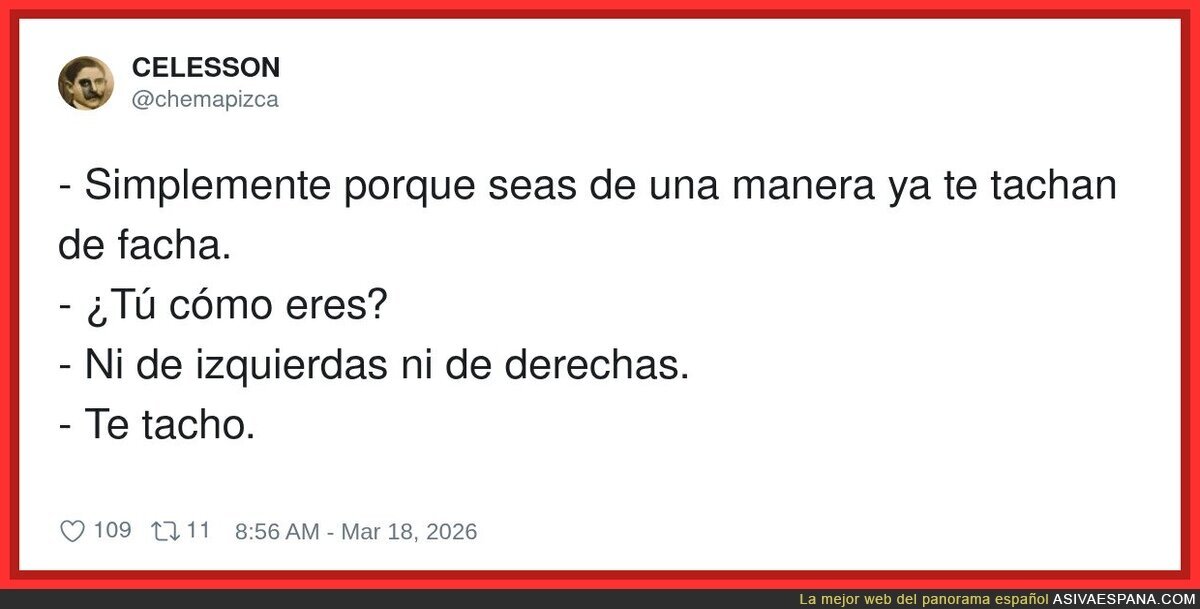 En Espa&ntilde;a el centro es como el WiFi del metro: dicen que existe, pero nadie lo ha visto