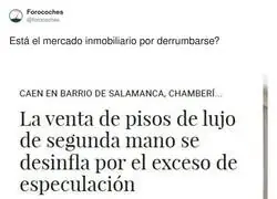 Las inmobiliarias descubriendo de golpe que &ldquo;solo sube&rdquo; no era un plan de negocio
