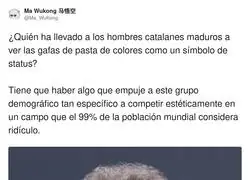 En Catalunya no te haces mayor: desbloqueas las gafas de pasta en modo jefe final