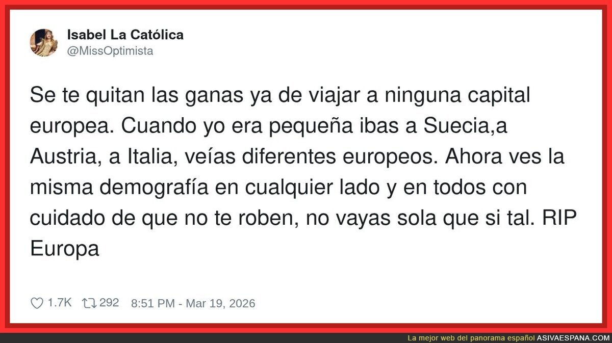 Se han cargado Europa