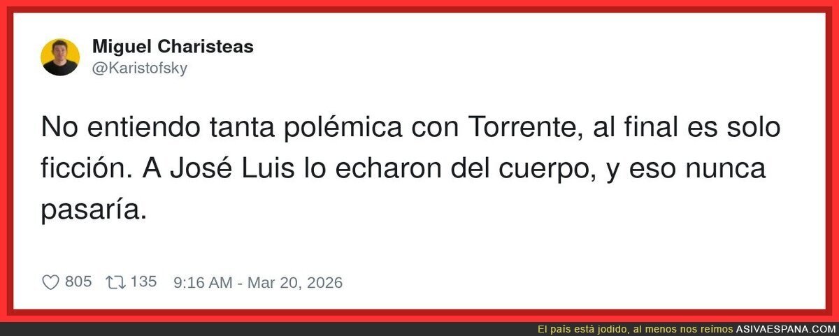 La parte más irreal de Torrente no es él: es que echen a alguien de la policía por incompetente