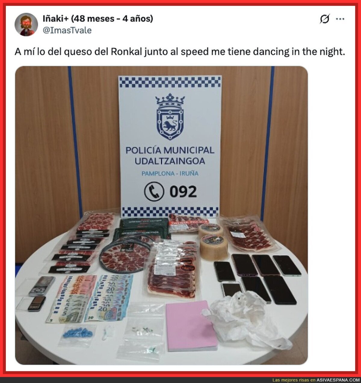 Mi dieta: queso del Roncal, speed y luego un par de móviles por si acaso