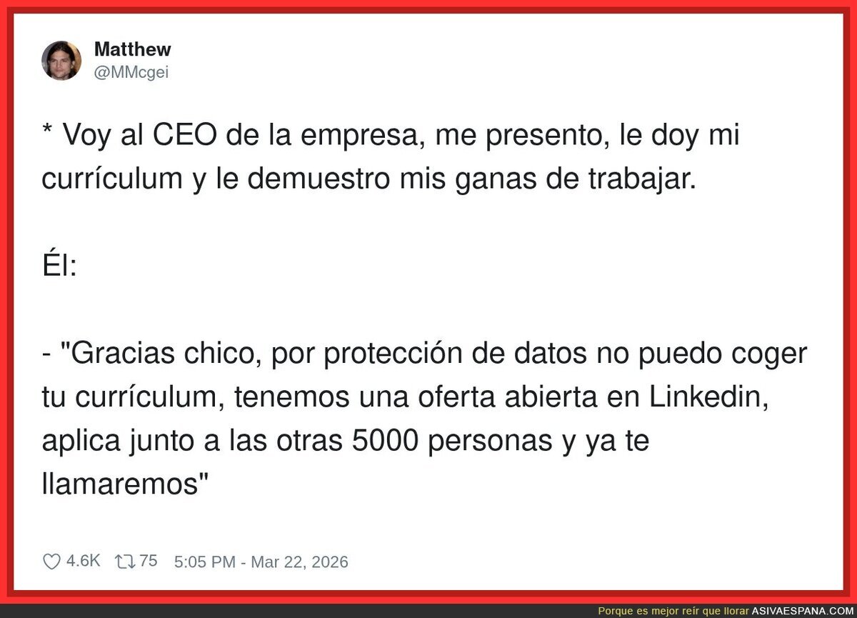 Me dijeron que tuviera iniciativa y acab&eacute; haciendo cola virtual con 5000 personas