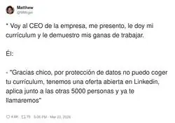 Me dijeron que tuviera iniciativa y acab&eacute; haciendo cola virtual con 5000 personas