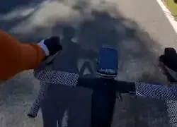 Ciclista cree que la carretera es suya, Caso N&deg;: 8763756