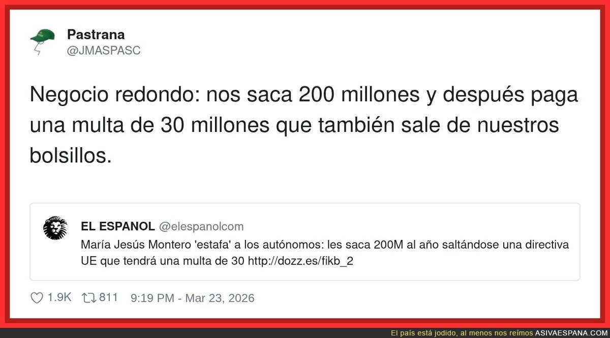 Te multo por saltarme la norma&hellip; y me la pagas t&uacute;: capitalismo premium