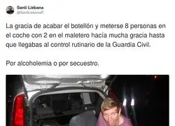 Cuando la guardia te pregunta si vais de botell&oacute;n&hellip; y el maletero responde "presente"