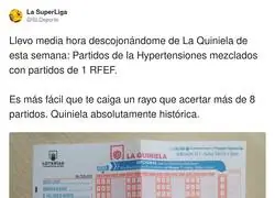 La Quiniela de esta semana: el que acierte 8 partidos que pida un deseo y apague la vela
