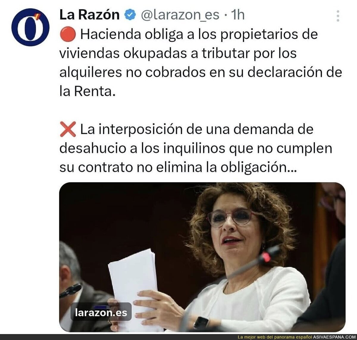 Montero y el PSOE no iban a perder la oportunidad de robar a los ciudadanos y de paso defender la okupaci&oacute;n