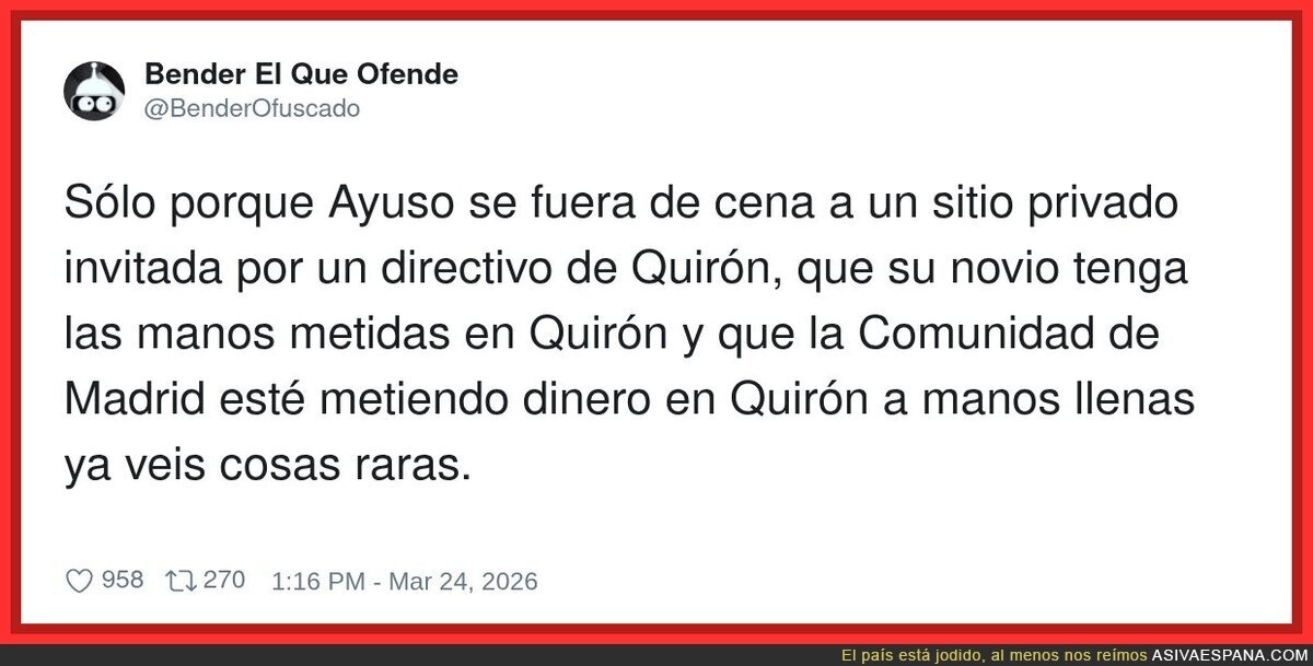 Tranquilos, que es coincidencia: como cuando te llueve y justo llevas paraguas