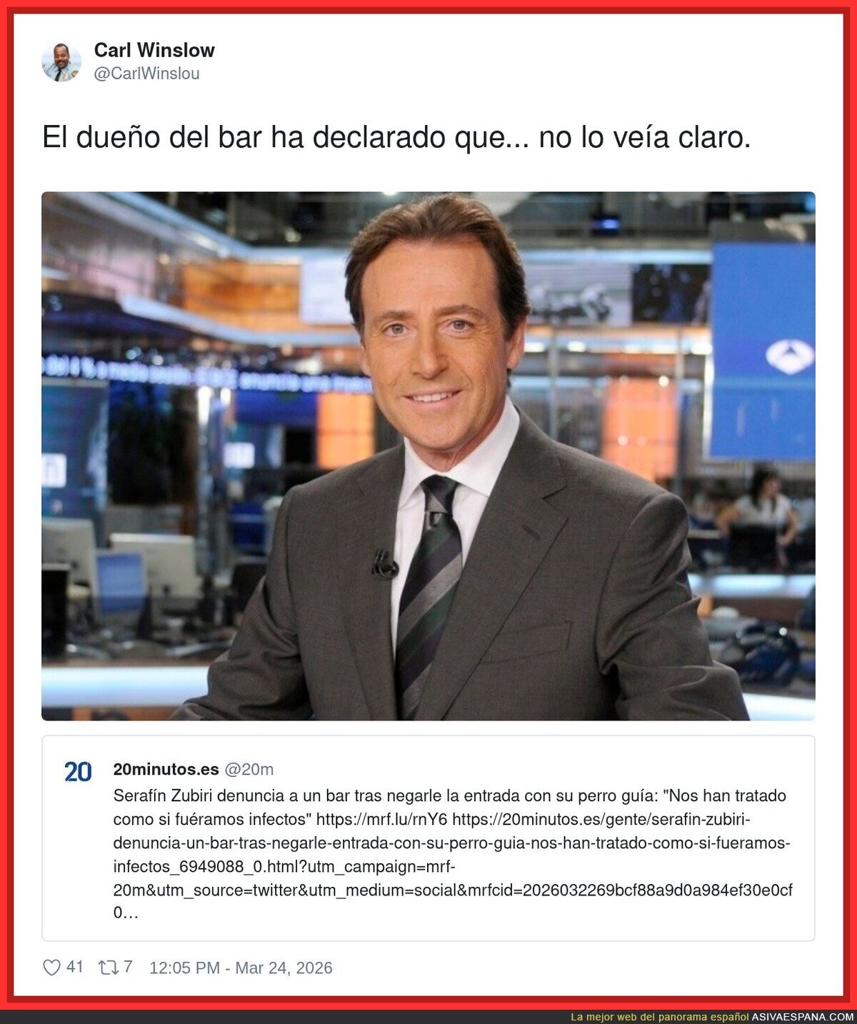 Yo es que no lo vi venir