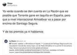 En Espa&ntilde;a: Torrente arrasa; fuera: &ldquo;&iquest;Qui&eacute;n es Torrente?&rdquo; &mdash; y as&iacute; con todo