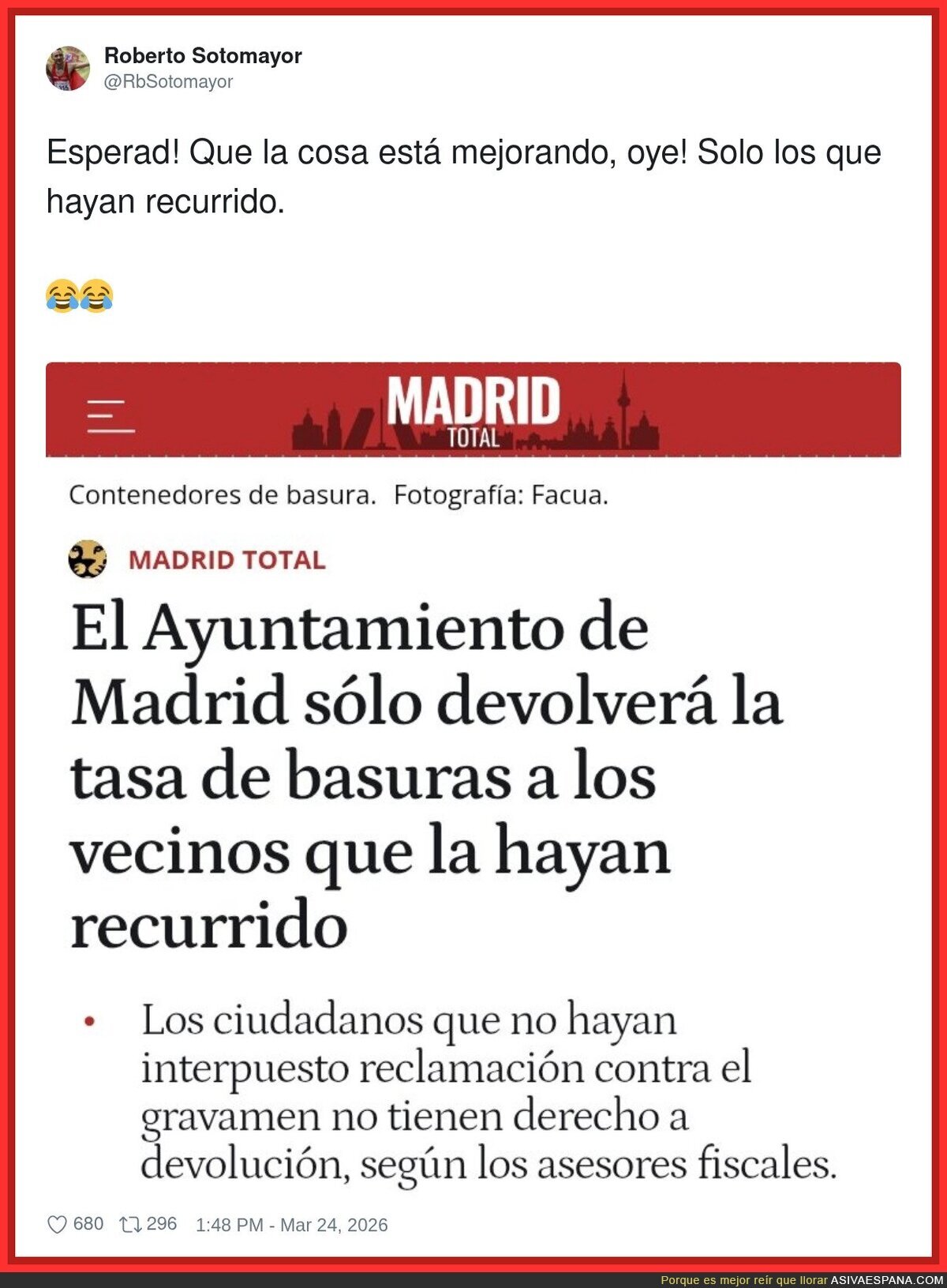 Te devolvemos lo que te quitamos&hellip; pero solo si te has quejado