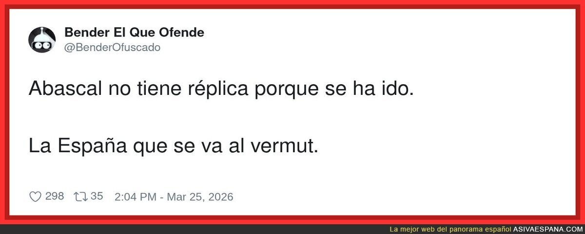 Patriotismo: mucho &ldquo;por Espa&ntilde;a&rdquo; y luego me lo cuentas, que tengo vermut