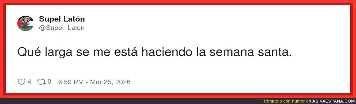 Pues ya ver&aacute;s cuando empiece de verdad