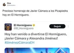 Precioso homenaje de Javier C&aacute;mara a los Picapiedra en El Hormiguero