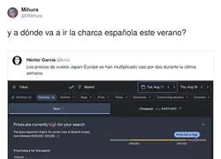 La charca este verano no va a Jap&oacute;n, Jap&oacute;n viene a la charca&hellip; pero en business, claro