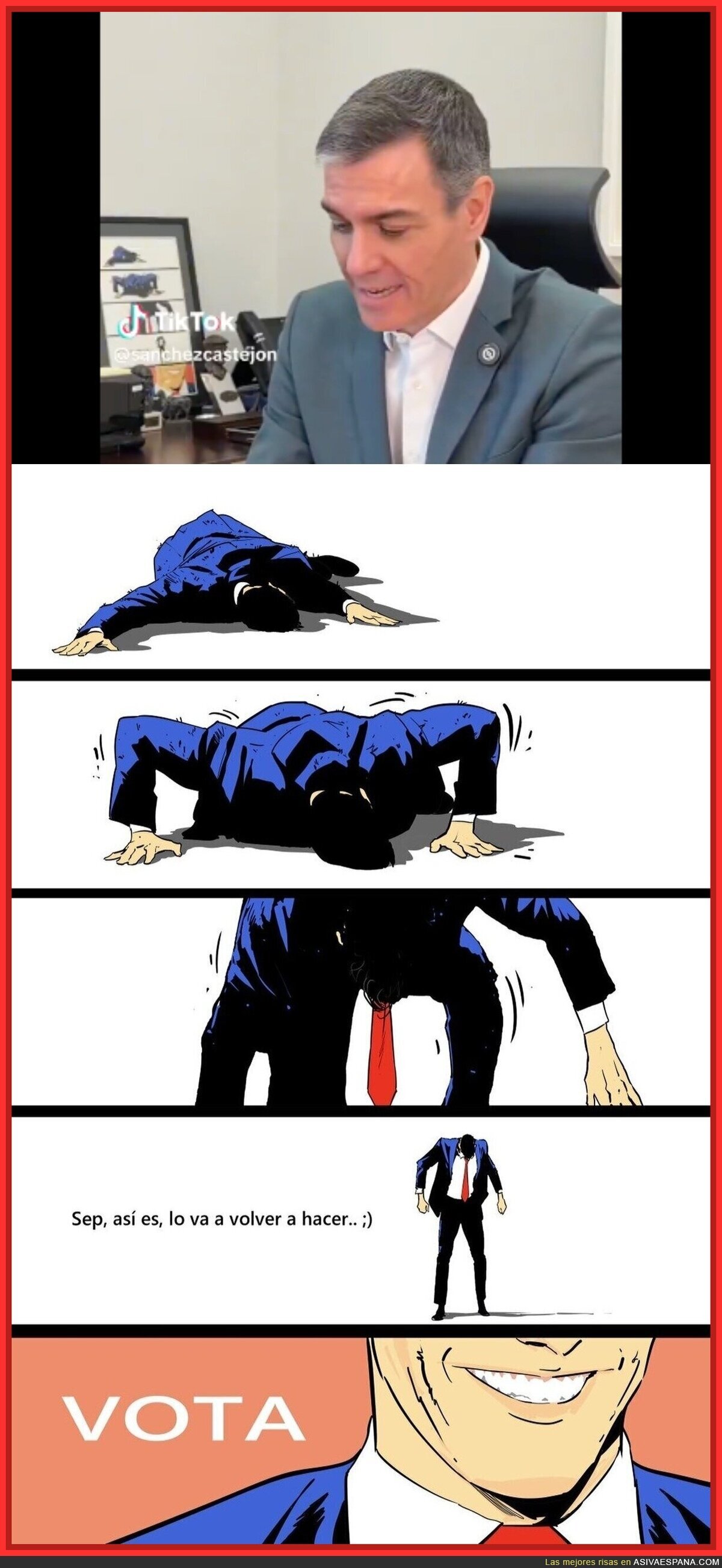 Pedro Sánchez tiene en su despacho un dibujo de Jorge Jiménez, estrella española del comic americano, dibujante de Superman y Batman