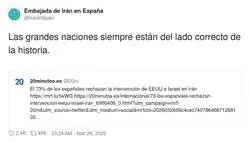 Las grandes naciones siempre est&aacute;n del lado correcto de la historia