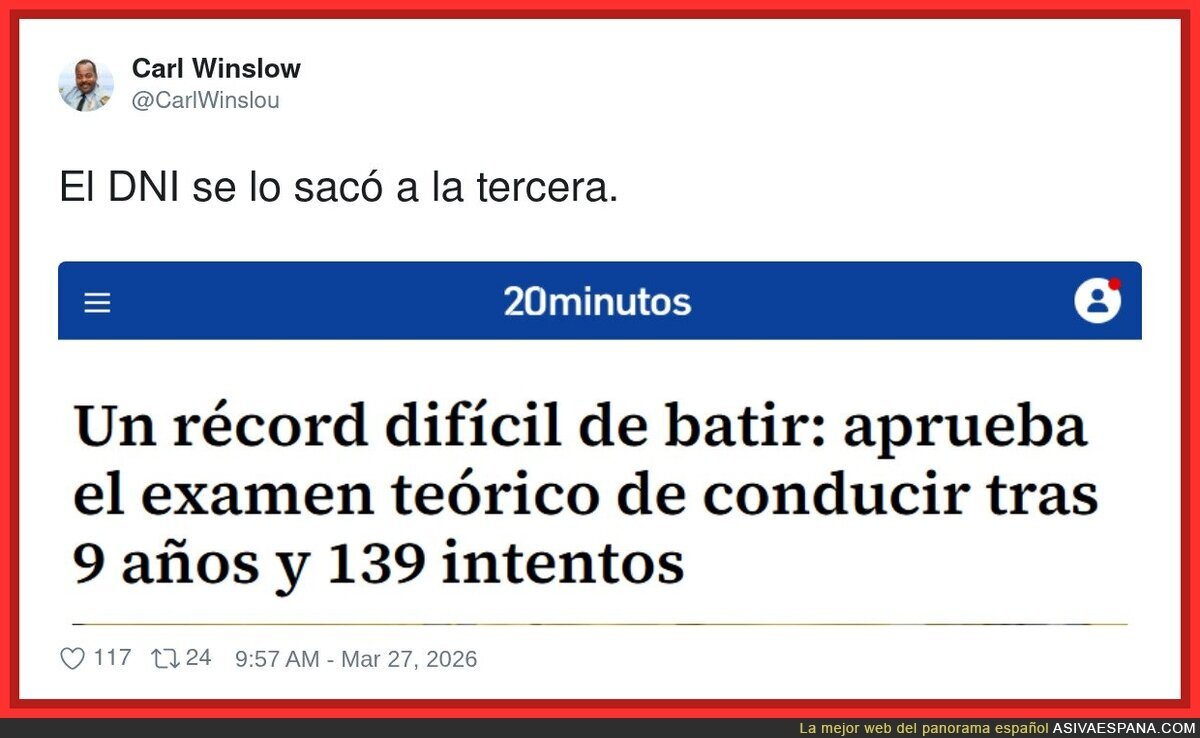 9 a&ntilde;os, 139 intentos&hellip; y ahora a por el pr&aacute;ctico: sobrevivir a las rotondas