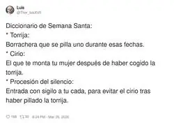 Semana Santa: de torrijas va la cosa