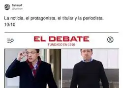 Es como Superman. Se quita las gafas y es otra persona